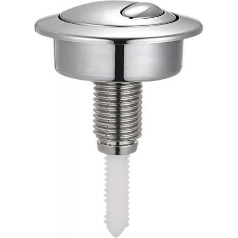 Double chasse d'eau avec bouton poussoir pour réservoir de chasse d'eau Siamp pour Optima 49 WC Twyford Vitra (1 pièce) (1/4)