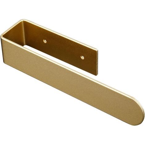 Porte Serviette Salle De Bain or, Adhesif Accroche Support Porte Torchon Mural sans Percage, Porte Serviette de Salle de Bain Mural en Acier Inoxydable pour Cuisine et Toilette (1/5)
