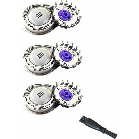 Têtes de rasoir de rechange pour Philips HQ8 AT750 AT751 AT890 AT891 HQ7120 HQ7100 HQ7140 HQ7160, lot de 3 (1/5)