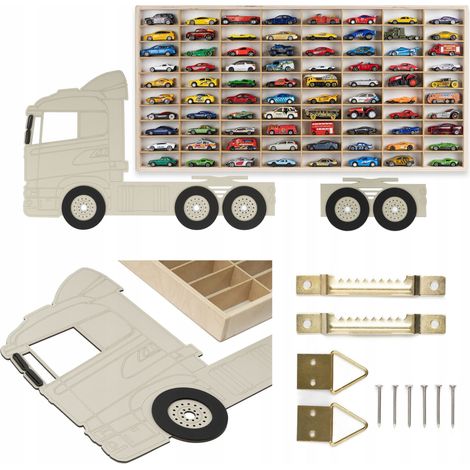 Regal für Hot Wheels Autos 80 m für Autos für Jungen Kaschmir (1/5)