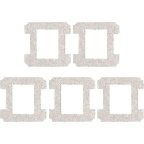 Chiffons en Microfibre Nettoyables et RéUtilisables pour Robot de Nettoyage de Vitres Ecovacs WINBOT W1 W1 Pro (1/5)