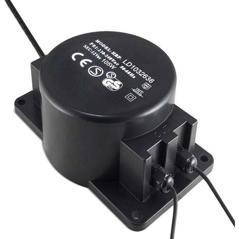 Adaptateur 220V AC vers 12V AC, 105W, IP68