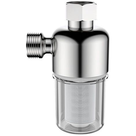 Kompakte und tragbare Wasserhahnfilter aus Edelstahl, sauberes Wasser und Anti-Kalk