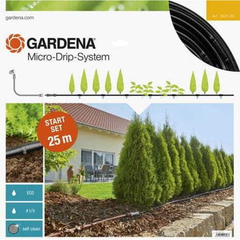 GARDENA Kit d'arrosage goutte-à-goutte pour rangées de plantes M (13011-20).