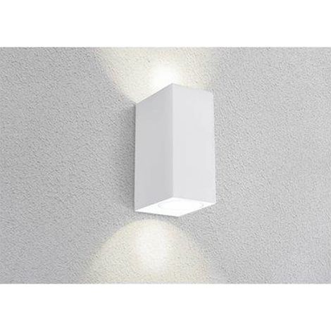 Applique LED serie AXO 2 attacchi GU10 IP44 Bianco Century AXO-2GU10SB (1/4)