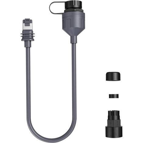 Starlink Adaptateur Ethernet pour Gen 3 et Mini 0,5m 26AWG CAT5E Câble Rallonge Etanche Prises 2000Mbps Transfert de Données (1/5)