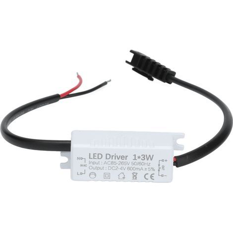 Alimentation LED Transformateur AC 85‑265V vers DC 2‑4V Adaptateur pour ruban LED (1/5)