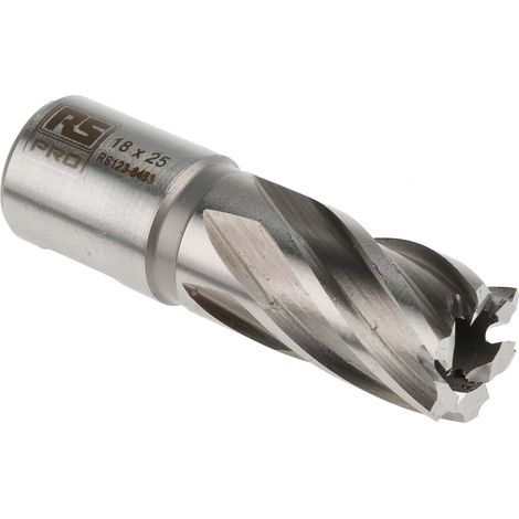 Fraise à carotter 18 mm HSS RS PRO ( Prix pour 1 ) (1/3)