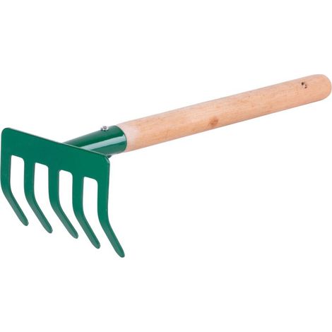 Garten Harke Strend Pro Herrison 9372B, 5 Zähne, mit Stiel, Rechen, Hand