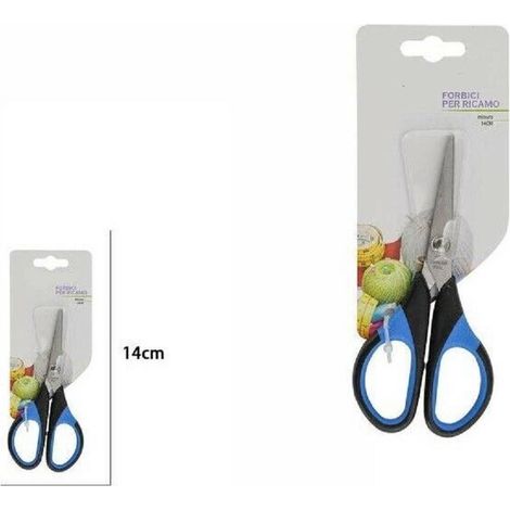TRADE SHOP - Forbici Per Ricamo Da Sarto Sarta Sartoria Lama Dritta Da 14cm 140mm 65041 -