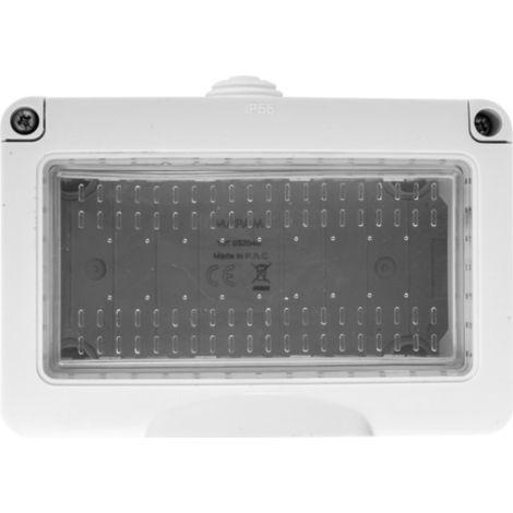 Cassetta 4 Moduli da Parete con Sportello IP55 - Compatibile Serie Matix - TOT (1/5)