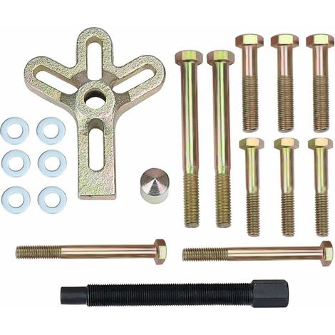 Juego de herramientas de 13 piezas para equilibrado armónico, extractor de volante, extractor de cigüeñal, extractor de volante (1/5)