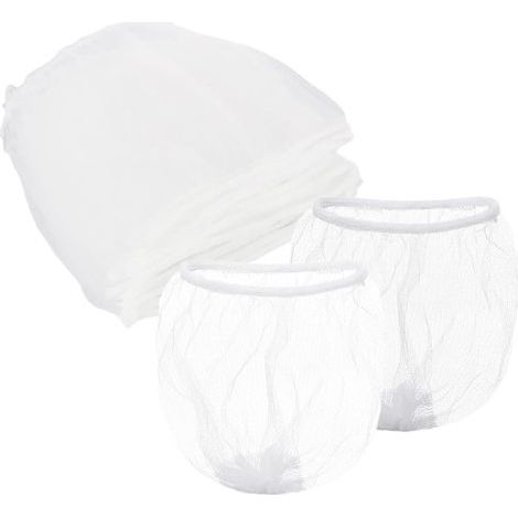 Filet D'évier Jetable,100 Pièces Tamis Maille Filet Filtre À Égouts Filet Maille Jetable Évier Crépine Sacs,Sac D'évier en Filet de Crépine,pour Les Eviers de Cuisine et de Salle de Bain (1/5)