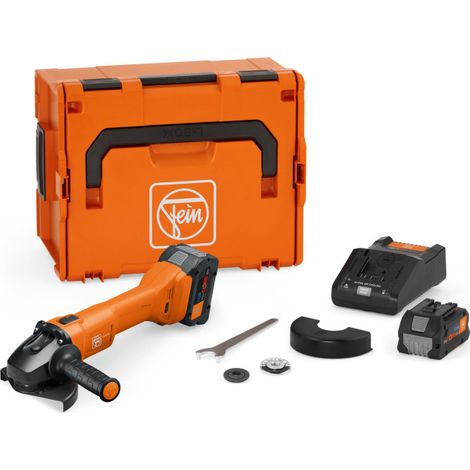 Meuleuse d'angle sans fil Fein Ø 125 mm CCG 18-125-12 AS Set ProCore / 2x 8,0 Ah ProCORE + chargeur dans un coffret - 71221662000 (1/5)