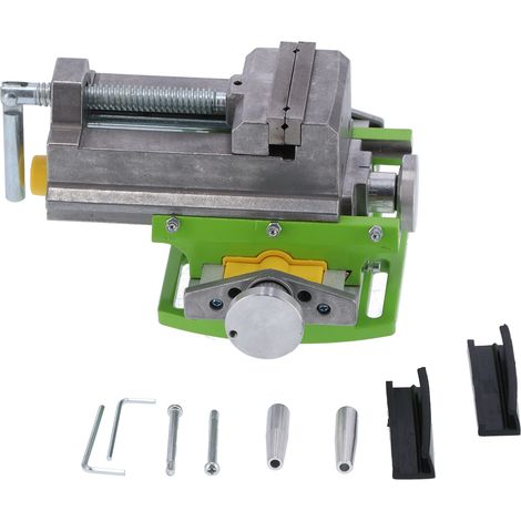 Étau perceuse colonne coulissante – mâchoire max 80 mm – 3 pouces – travail bois / traitement métaux