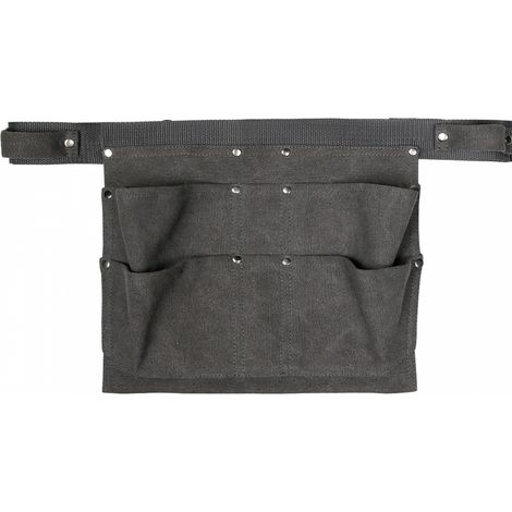 Tablier Outil Multi Poches Gris 28x22cm pour Electricien (1/4)