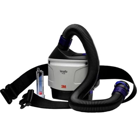 3M – Kit complet ventilation assistée Turbo VERSAFLO™ TR-315E – Protection respiratoire avec 3 niveaux de filtres – Pour environnements chargés – 7100098908