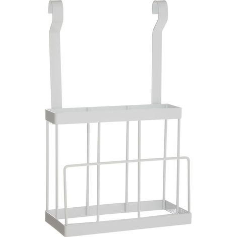 Premier Housewares Sorello White Iron Hanging Knife Storage Rack (1/5)