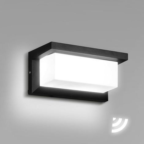 Applique murale LED 18W Lampe d'extérieur IP65 Détecteur d'intérieur Applique d'intérieur Blanc froid (1/5)