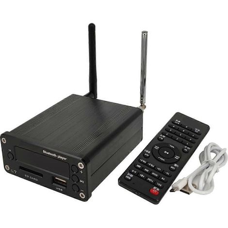 L7 HiFi Bluetooth 5.0 Receiver DAC Stereo Audio Preamp Music Player--