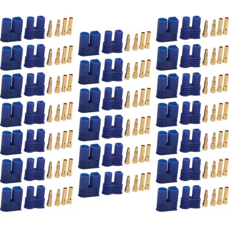 20 jeux de connecteurs/adaptateurs EC2 pour batteries lithium RC (1/5)