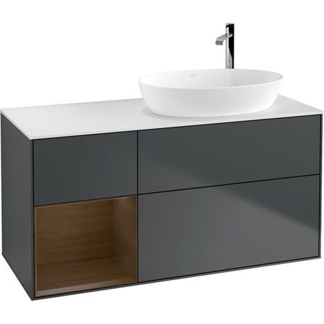 Villeroy & Boch F921GNHG Meuble sous lavabo Finion F92 (1/2)