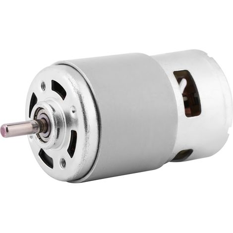 Moteur DC à balais 12V 0.32A 60W 3500tr/min, métal, couple élevé, puissance forte pour outils électriques (1/5)
