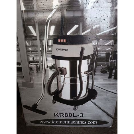 Aspiratore professionale in acciaio inossidabile Geko 1800W 25 litri
