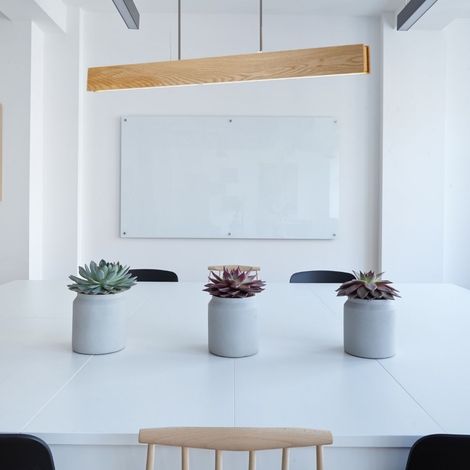 Lampada da Soffitto Sospesa LED in Legno 40W+10W 3000K (1/3)