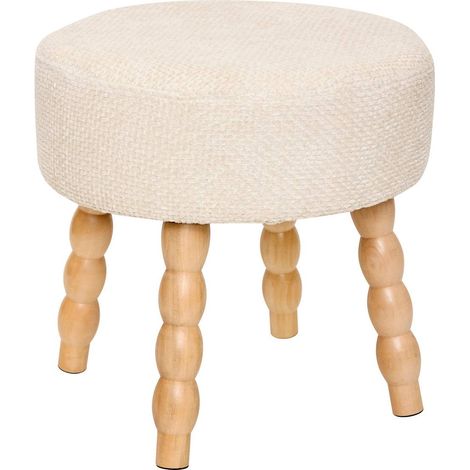 Sgabello spolo bianco - Atmosphera créateur d'intérieur