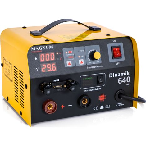 PROSTOWNIK INWERTEROWY Z ROZRUCHEM DINAMIK 640 V.2 12/24V 230V MAGNUM