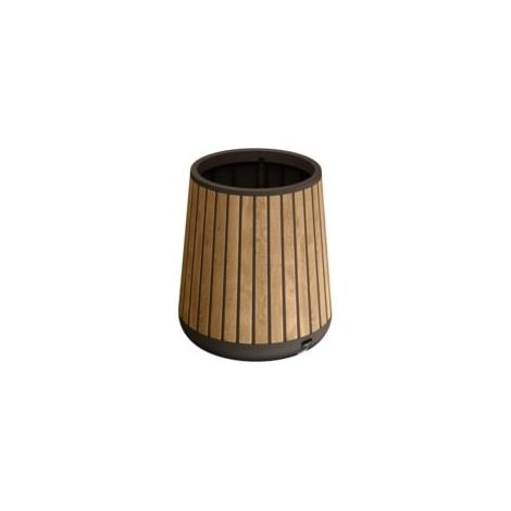 Kvetináč Keter Deco Conic walnut