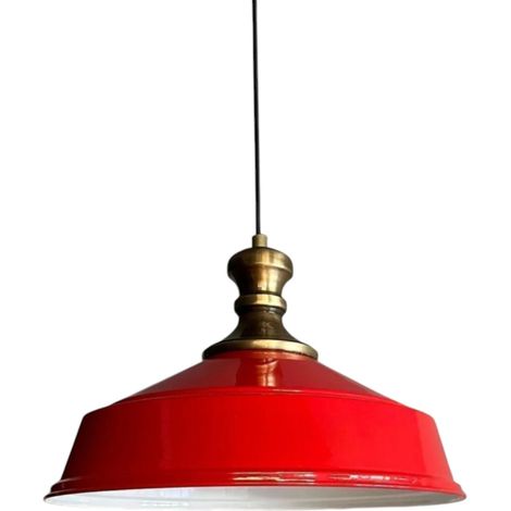bamyum Suspension Luminaire Rétro en Metal de 30 cm, Lustre de Salon Vintage, Éclairage de Plafond pour Chambre, Cuisine, Lampe Suspendue (1/5)