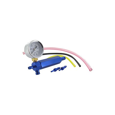 Kit controllo tenuta manometro adattatore et tubi