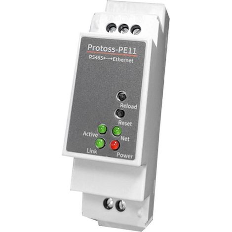 Serveur convertisseur RS485 vers Ethernet sur rail DIN, compatible Protoss MQTT PE11-H et Modbus TCP RTU (1/5)