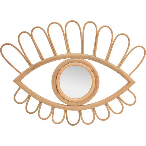 Handgewebte Wanddekoration aus Rattan, innovativ für den Selbstausdruck (1/4)