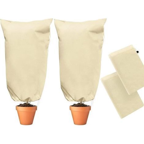 2 winter plant protection covers, 120 x 180 cm