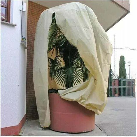 Housse d'hivernage et de protection pour plantes 250x350cm avec fermeture glissière (1/4)