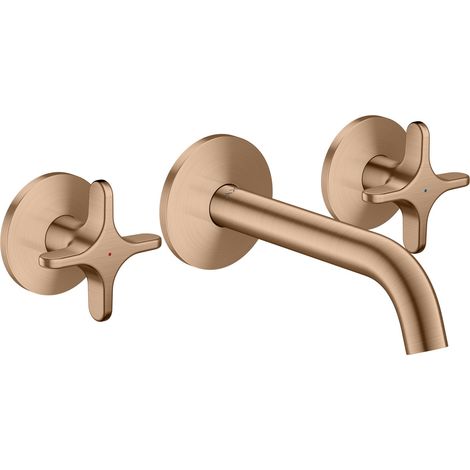 hansgrohe AXOR One Grifería de lavabo empotrada de 3 agujeros