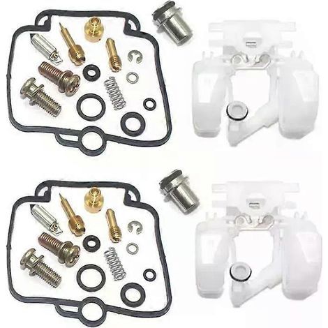 Kit de réparation de carburateur (flotteurs inclus) compatible avec les modèles SUZUKI GS500E, DR350, DR250S, GSX1100G, GS500, GS 500, DR 350 et DR250.