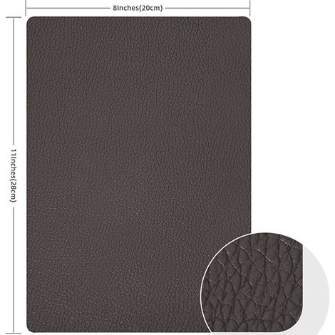 Patch auto-adhésif en cuir PU