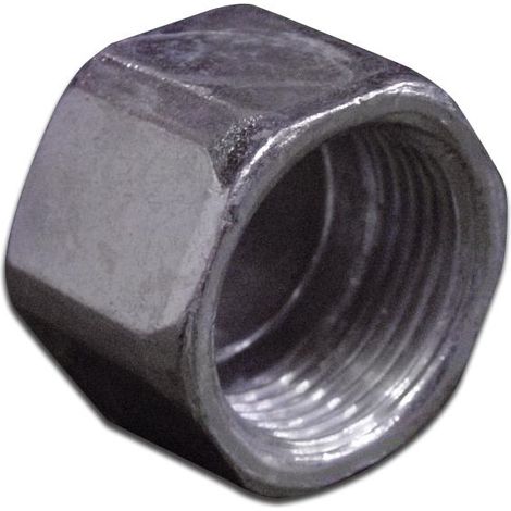 RACCORDO ACCIAIO ZINC.TAPPO FEMMINA ESAG.3/8""" FIG.300 (1/2)
