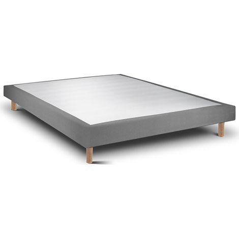 Sommier Rigide 15 Milano Ash Pieds Rond 90x200