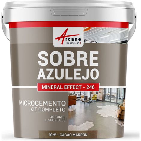 Microcemento sobre azulejos