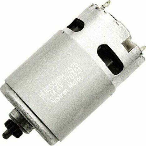 Tigrezy Moteur 13 dents 14,4 V pour Bosch GSR GSR14.4-2-Li PSR14.4 Li-2, pièces de rechange durables pour moteur de perceuse (1/4)