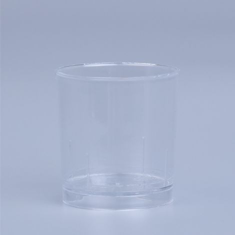 Caja vaso chupito transparente de 1000 uds 3,7x4,4x4,1 cm (1/4)