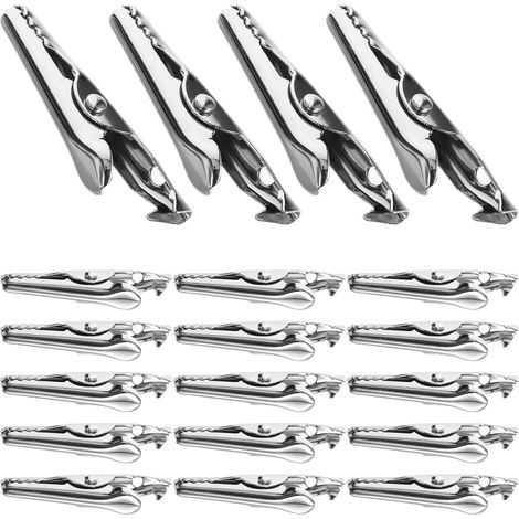 Pinces crocodiles Toddmomy 40 pour tests électriques, connexion (1/5)