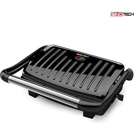 Trade Shop - Sartén Grill Basculante 1000w Doble Placa Calefactora Antiadherente Grill - (1/5)