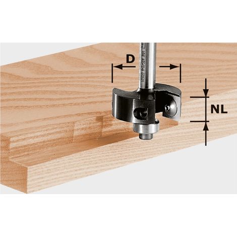 Festool Falzfräser-Wendeplatten HW S8 D38/12 - 491085