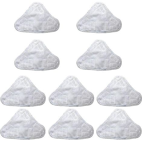 Lot de 10 lingettes de rechange pour balai à franges H2O X5 (1/5)